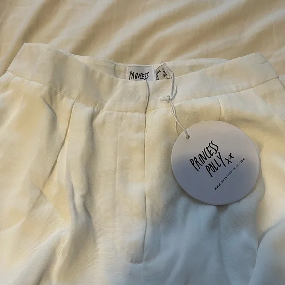 PRINCESS POLLY- Armando Pants White - Picture 5 of 5